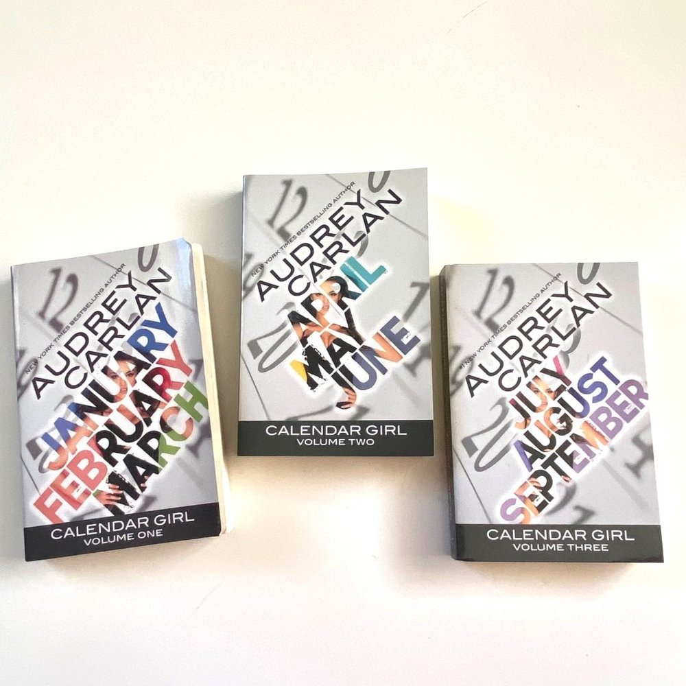 Calendar Girl: Anthology Volumes 1-3 Audrey Carlan Paperback‎ Mature